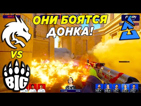 ФЕНОМЕНАЛЬНАЯ ИГРА ОТ ДОНКА!! - Team Spirit vs BIG | Blast Premier Spring Showdown 2024