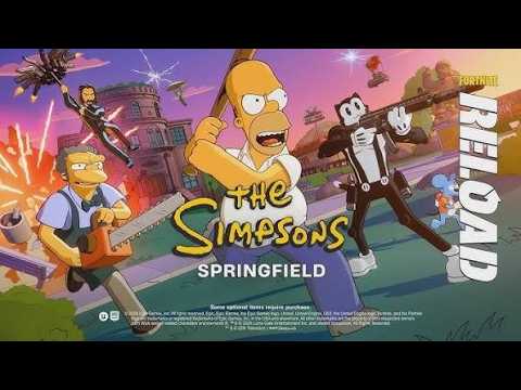 🔴LIVE - GETTING UNREAL IN THE NEW SIMPSONS RELOAD SEASON!!