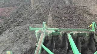 картинка: Передпосівний обробіток грунту під пшеницю🌾 Сіємо пшеницю Тобак, Асорі по дисковці Mini-till.