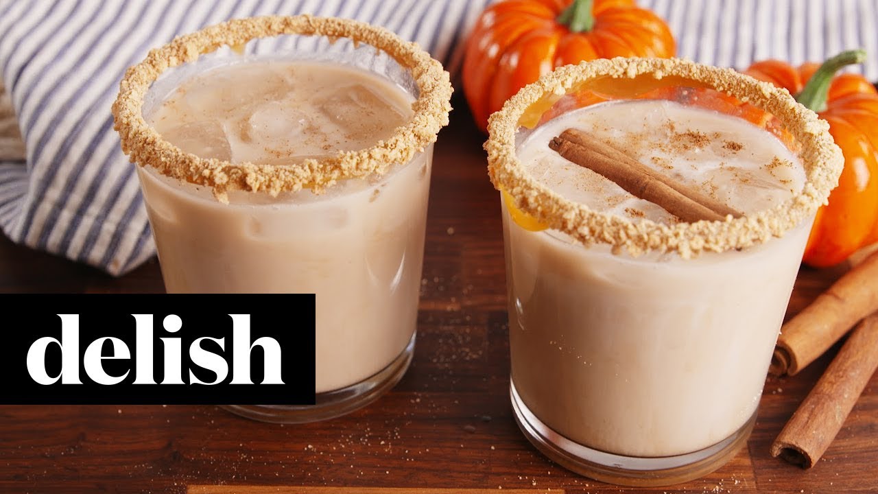Pumpkin Spice White Russians | Delish