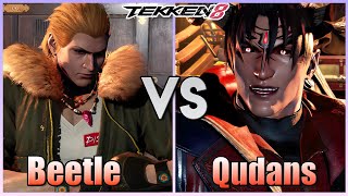 Tekken 8  ▰  Beetle (Steve) Vs Qudans (Devil Jin) ▰ Ranked Matches!