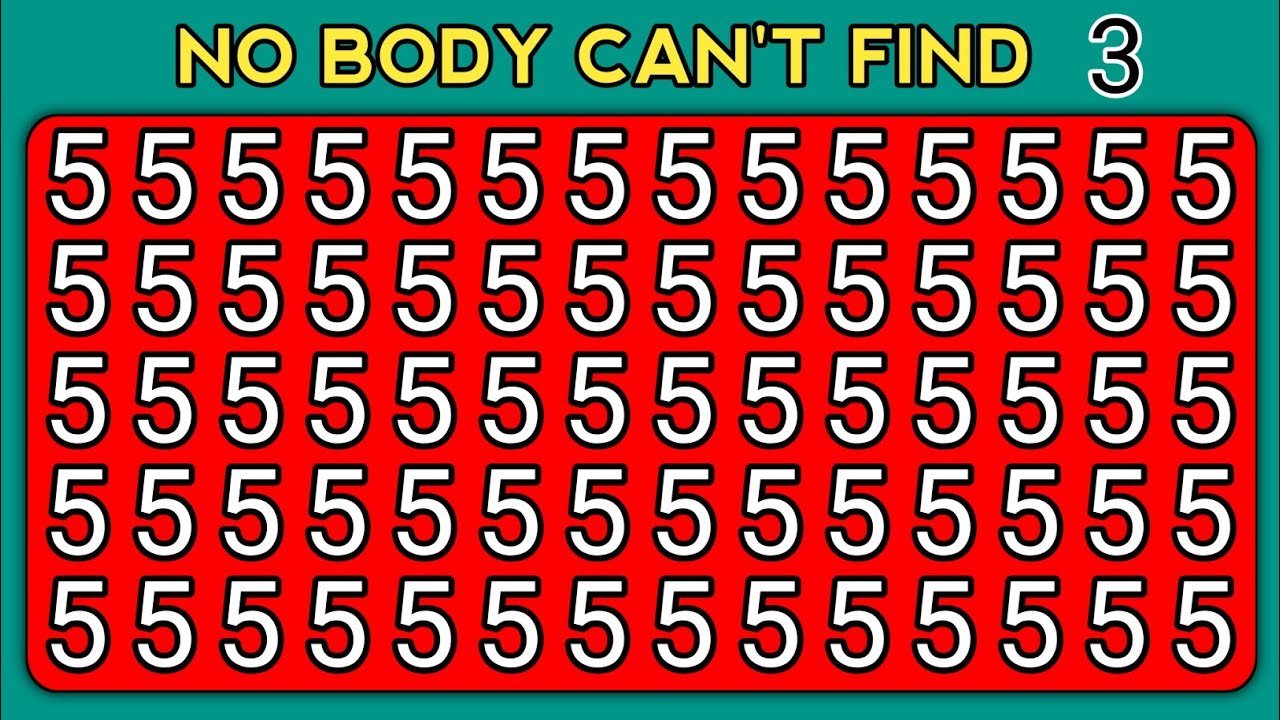 Find the Odd One Out | Spot the Odd Number and Letter Edition