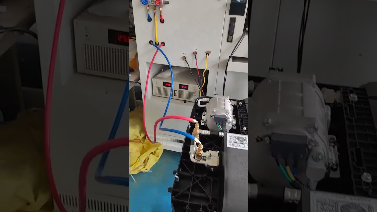 D&E air conditioner testing video