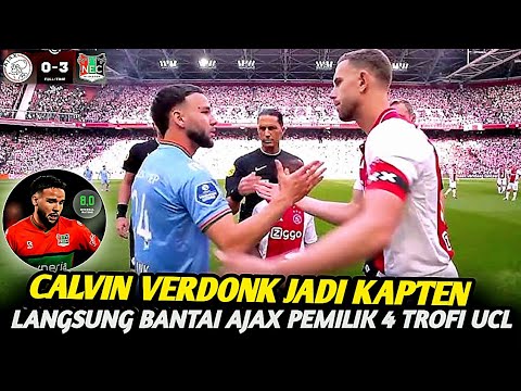 INIFUN88 x aboplay - Calvin Verdonk vs Ajax – Jadi Kapten & Bawa NEC Nijmegen Bantai Ajax Pemilik 4 Trofi UCL
