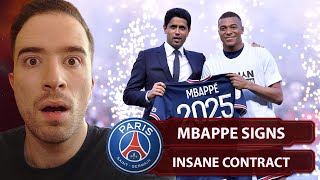 Mbappe Signs New PSG Contract On £1.6M A WEEK & Gets To Choose Manager, Director AND Signings? WHAT?