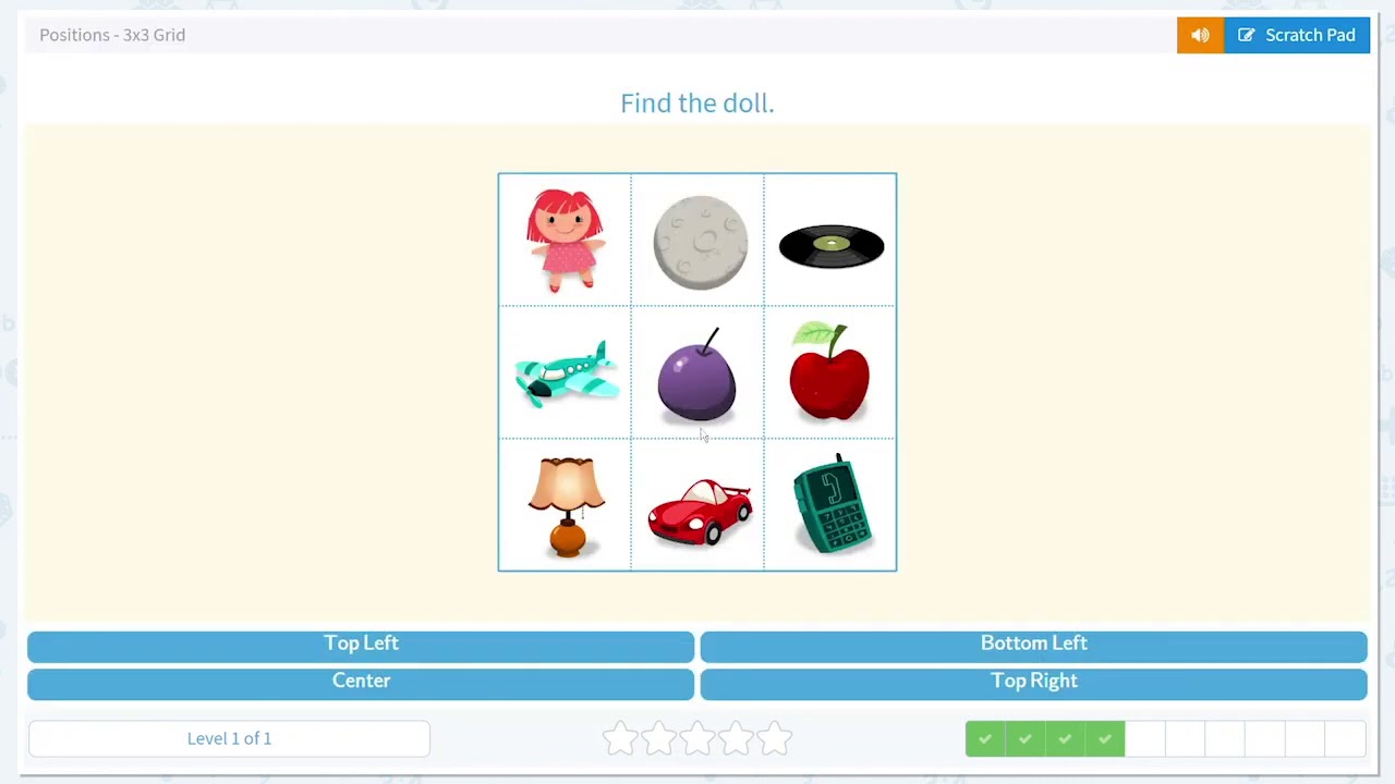 K.31 Positions - 3x3 Grid