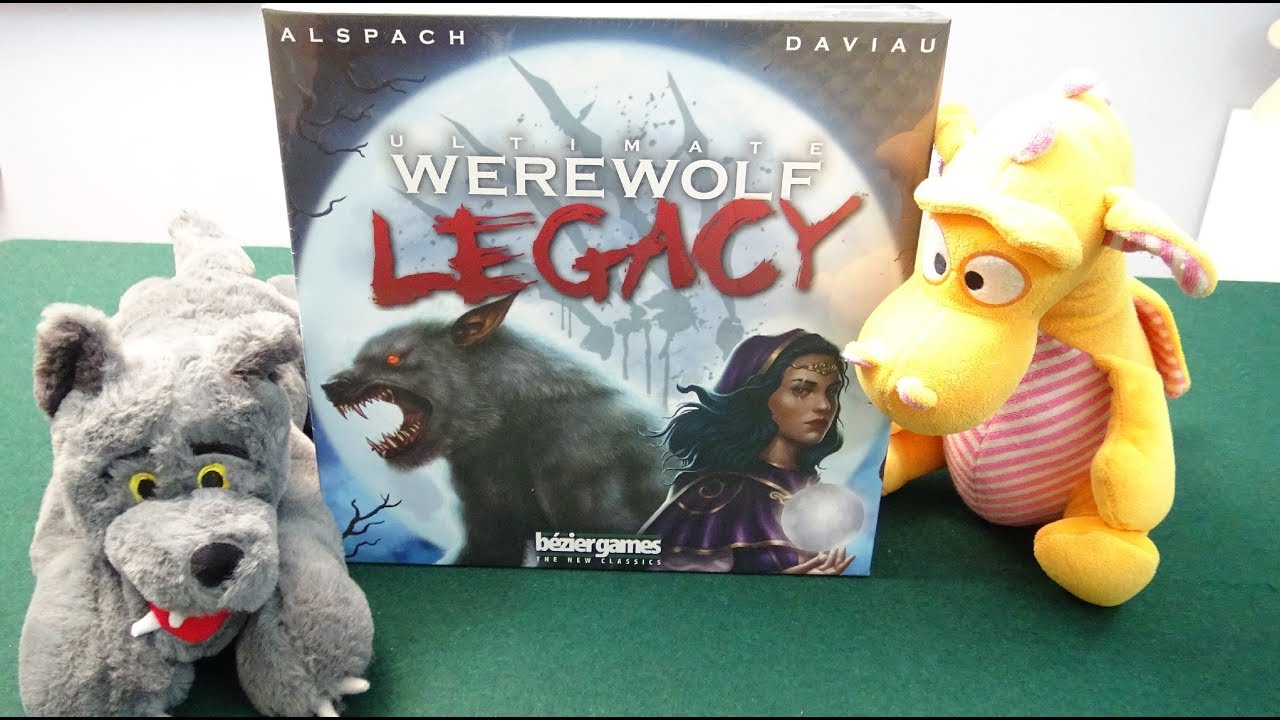 Ultimate Werewolf Legacy - Unboxing (No Spoilers)