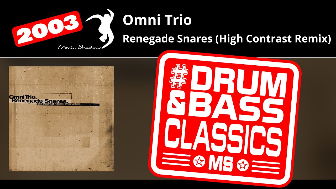 YouTubeでOmni Trio: Renegade Snares (High Contrast Remix) | SHADOW166-X | Moving Shadowを視聴