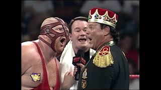 Jim Cornette Promo on Jose Lothario. Jim & Vader beat up a Jobber! (WWF)