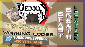 💥 NEW CODES & ALL SLAYER WORKING CODES 🐗 BEAST BREATH LOCATION 🐗 NEW GAME UPDATE RO-SLAYER (ROBLOX)