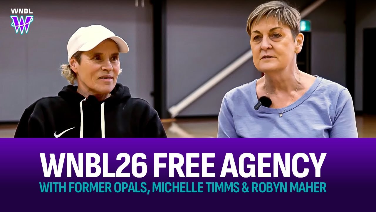 Basketball legends Michele Timms and Robyn Maher reaction to WNBL26 free agency 👀 | WNBL