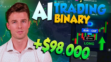 UNBELIEVABLE! AI TRADING MADE ME $98,000 IN A SINGLE TRADE! | BINARY OPTIONS BOT