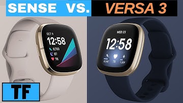 Fitbit Sense VS. Fitbit Versa 3 - Which one should you buy? (Features, New Sensors & GPS!)