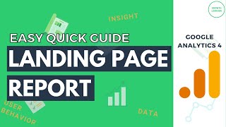 Landing Pages Reports in Google Analytics 4 (GA4)