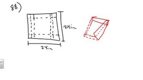 Application of Polynomial (Volume of Box)