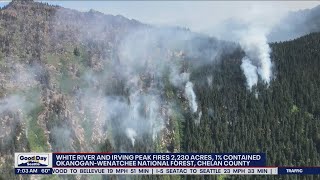 Update on Washington State wildfires for Wednesday, August 24 | FOX 13 Seattle