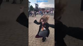 Emma Watson Character Hermione Creazy Dance In Public