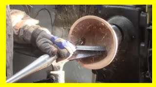 Revealing Hidden Beauty in Cherry Burl Woodturning