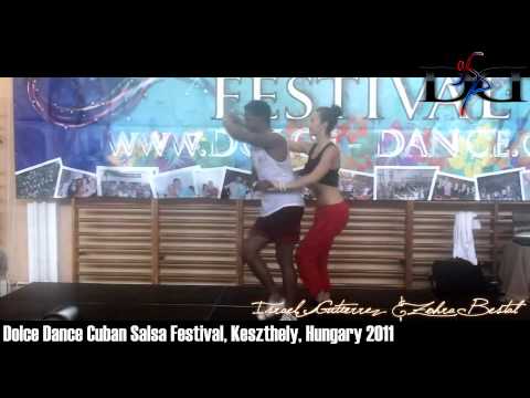 Dolce Dance Cuban salsa festival Hungary 2011. Israel Gutierrez & Zohra - YouTube