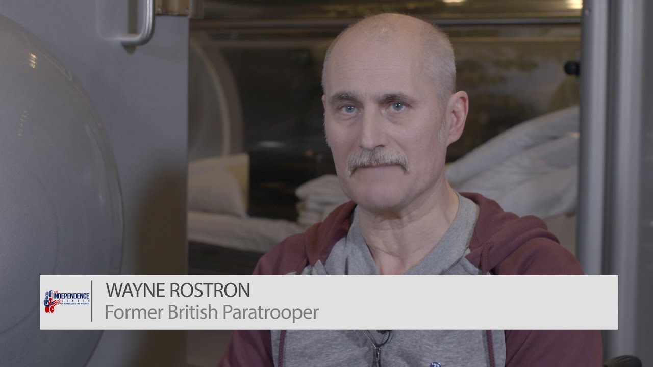 Former British Paratrooper Wayne Rostron | The Independence Fund - YouTube