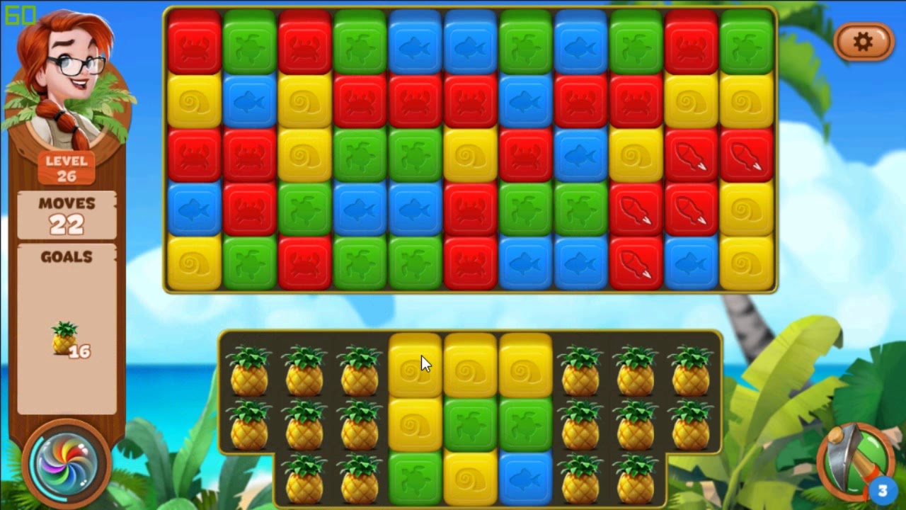 Lost Island Blast Adventure level 26