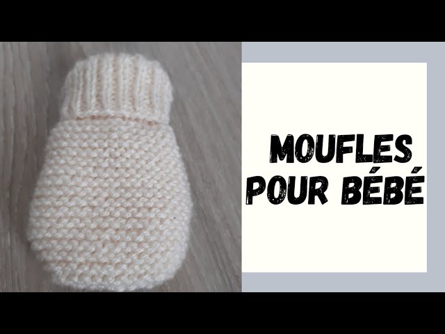XVIII - Moufles avec pouce de 3 à 12 ans. Modèle gratuit. - L'atelier  tricot de Mam' Yveline.