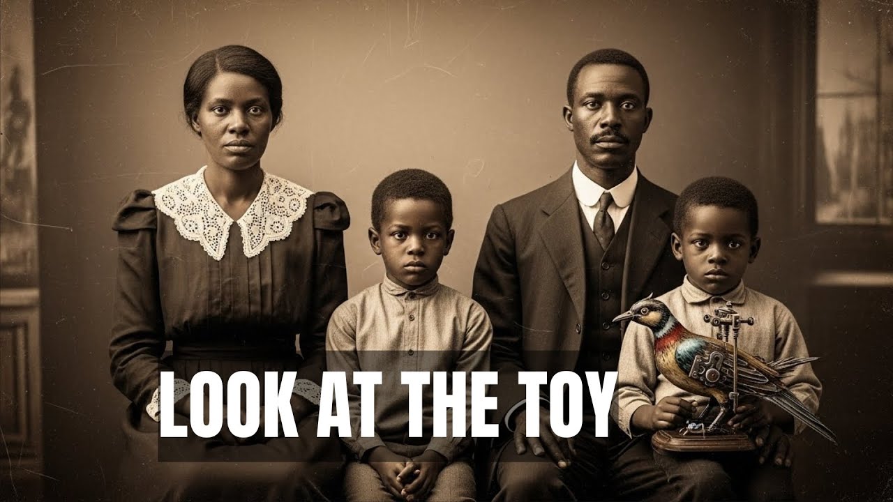 This 1912 Family Photo Looks Innocent — Until You Notice the Toy the Child Is Holding