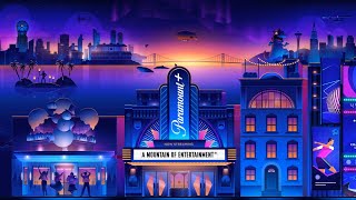 Paramount+ Roku City Neighborhood | Roku screensaver