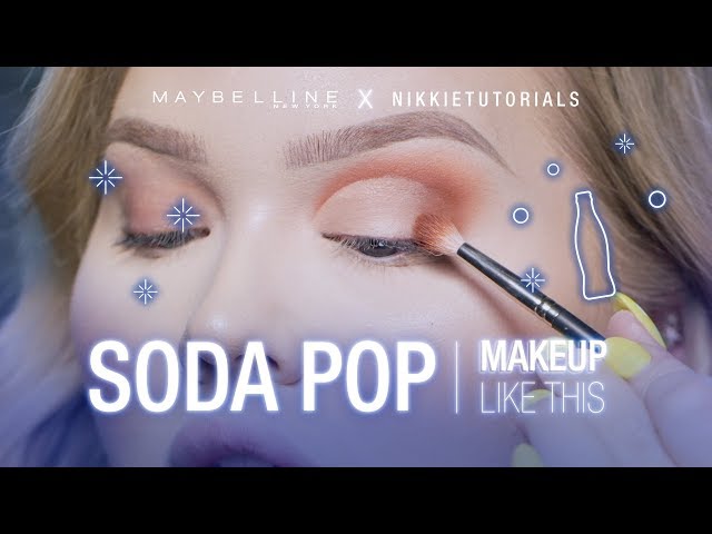 NEW!! Soda Pop Palette Makeup Tutorial ft. Nikkie Tutorials | Maybelline New York