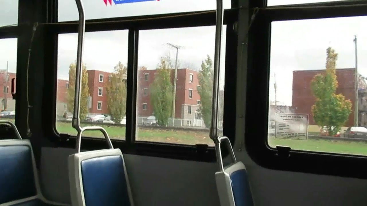 MONTREAL STM CITY BUS RIDE ON THE 496 LACHINE ROUTE 11-3-19 - YouTube
