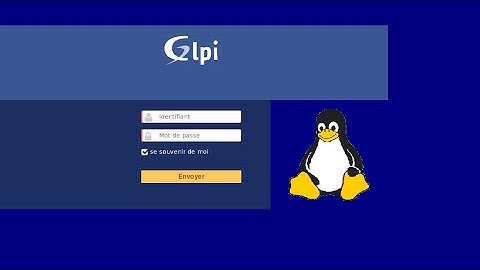 Installation et configuration glpi sur linux