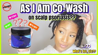 AS I AM Dry, Itchy Scalp Care Dandruff CO-WASH REVIEW | Is It Good for Scalp Psoriasis?? screenshot 4