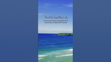 آيات من سورة يونس للقارئ الشيخ احمد العجمي