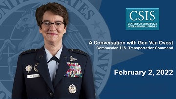 A Conversation with Gen Van Ovost at CSIS - "Execution every day"