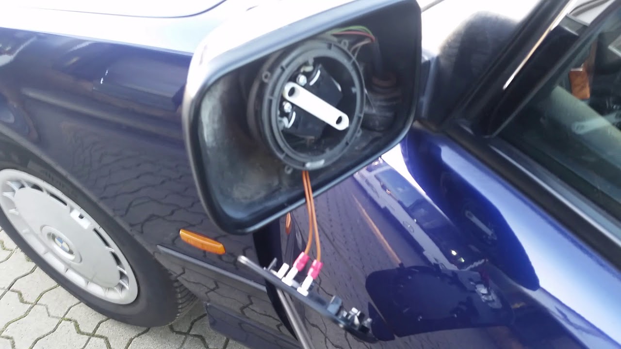 Как снять зеркало бмв е39 Замена зеркала на BMW e 39. - YouTube