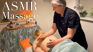 ASMR back massage (Unintentional ASMR, Real person ASMR) Holistic Treatment