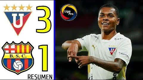 LDU vs Barcelona SC 3-1 Resumen HD Liga Pro