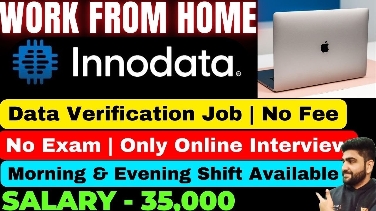 Innodata | Work From Home Jobs 2026 | Online Jobs at Home | Remote Job | New Job Vacancy For Fresher