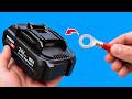 🔋Never Buy Drill Batteries Again! Use a Ring Terminal and Watch What Happens!😱 | DIY Hacks
