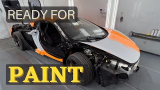 Complete Paint Job on a McLaren 650s - Crashed and Abandoned (Part I)