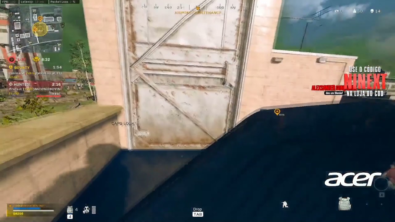 STREAMER DANDO GHOST DEIXOU UM RECADO PARA O NINEXT