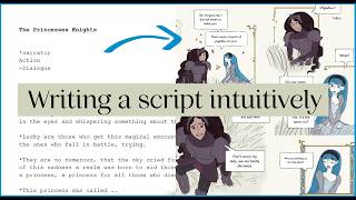 How I wrote my comic script ✦ Webtoon process pt.1