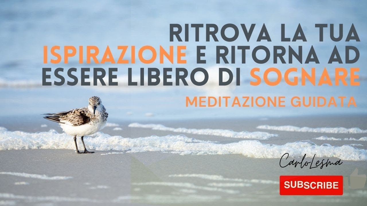 Ritrova la Tua Ispirazione e Ritorna ad essere Libero di Sognare ...