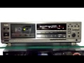 Teac R 919X 3 Head Autoreverse cassette deck calibration recording and playback