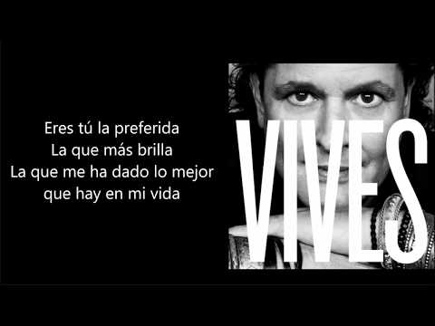 Carlos Vives - La Preferida  (Letra)