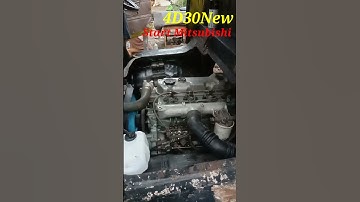 start Mitsubishi 4D30 new