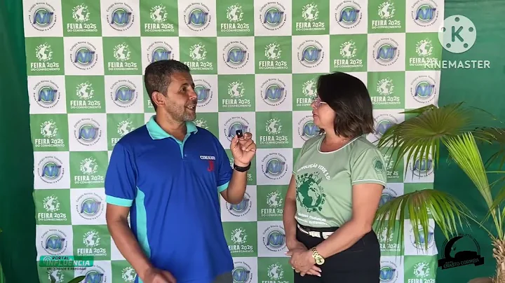 EXCELLENT: Professor Edileuza, director of the Novos Talentos school, speaks about the 7th scienc...