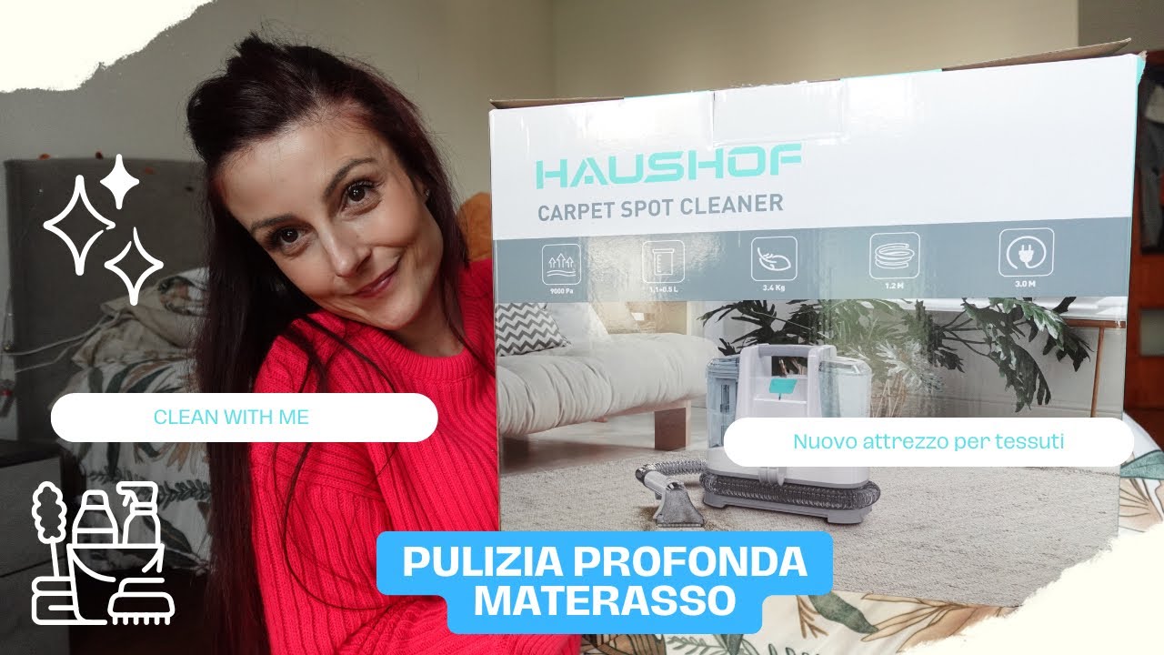 PULIZIE PROFONDA DEL MATERASSO-Proviamo insieme un nuovo attrezzo