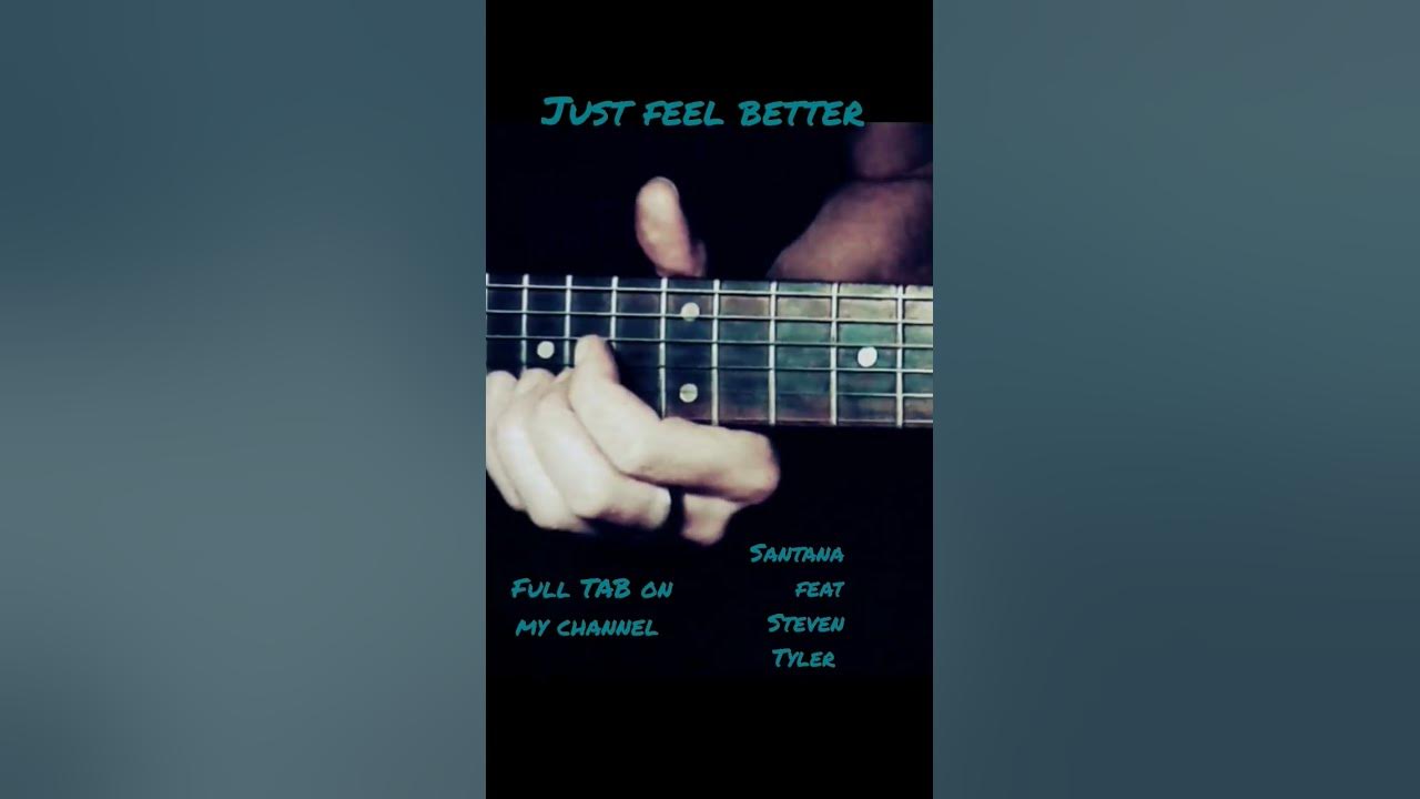 Just feel better - Santana #guitarcover #Santana #guitarra #justfeelbetter #steventyler Just feel better - Santana #guitarcover #Santana #guitarra #justfeelbetter #steventyler