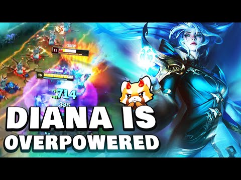 You should one trick Diana...